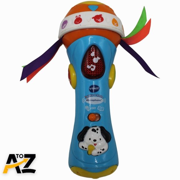 Toys Vtech Baby Babble And Rattle Microphone Singing Musical